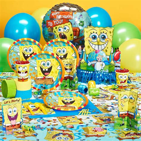 spongebob party decorations ideas